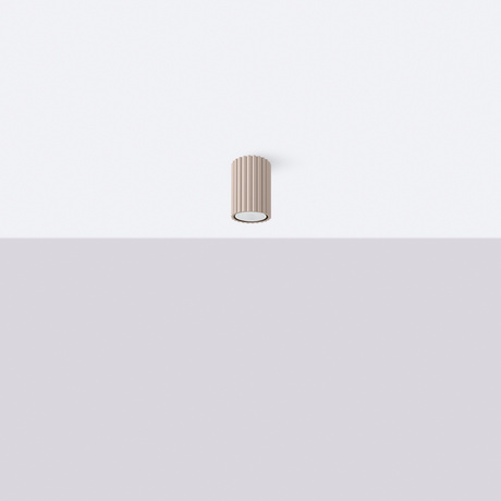 Lámpara de techo KARBON 10 taupe