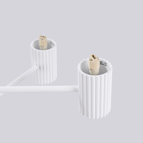 Araña HALO 6 blanca