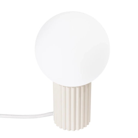 Lámpara de mesa HALO beige