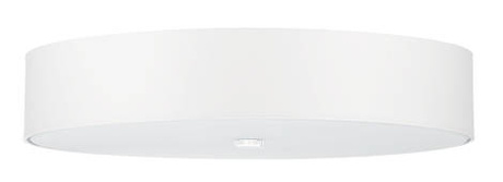 Plafond SKALA 70 blanco + 6x bombilla LED E27 3000K Cálida 7,5W 620lm
