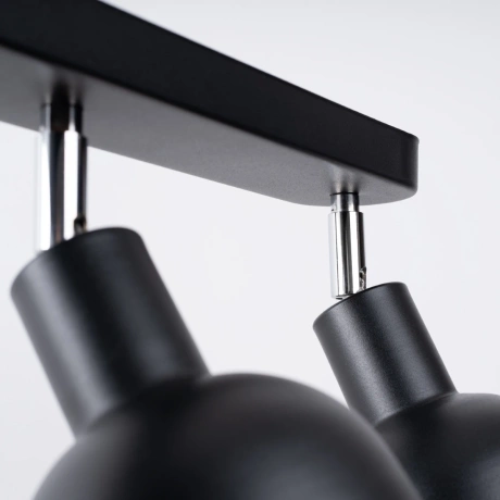 Lámpara de techo ELBA 3 negra