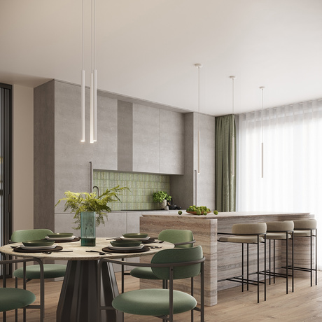 ARCHE Lámpara colgante 1 blanco + 1x bombilla LED G9 4000K Frío 4,5W 460lm