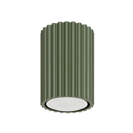 Lámpara de techo KARBON 10 verde oliva