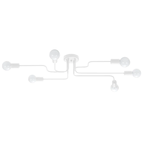 Lámpara VECTOR 6 blanca