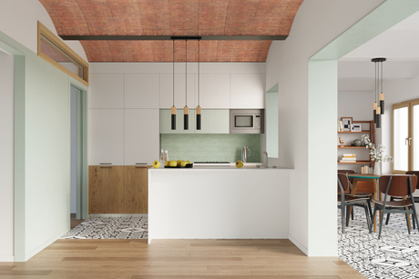 Plafond PABLO negro + 1x bombilla LED GU-10 3000K Cálida 7W 620lm