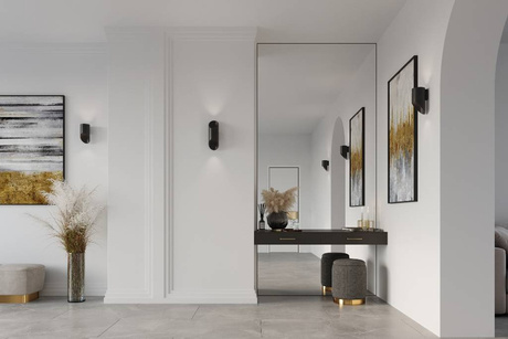 Aplique PENNE 20 negro + 1x bombilla LED G9 4000K Fría 4,5W 530lm