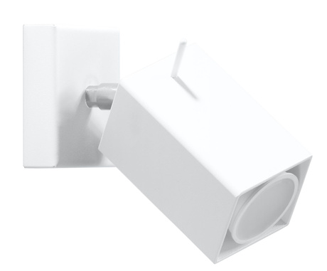 Aplique MERIDA 1 blanco + 1x bombilla LED GU-10 3000K Cálida 7W 620lm