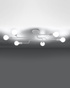 Lámpara de araña HECTOR 6 blanca + 6x bombilla LED E27 4000K Fría 7,5W 650lm