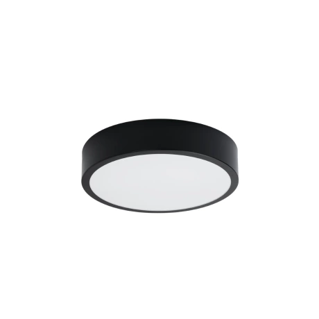 Plafón ONYX 30 negro LED 3000K