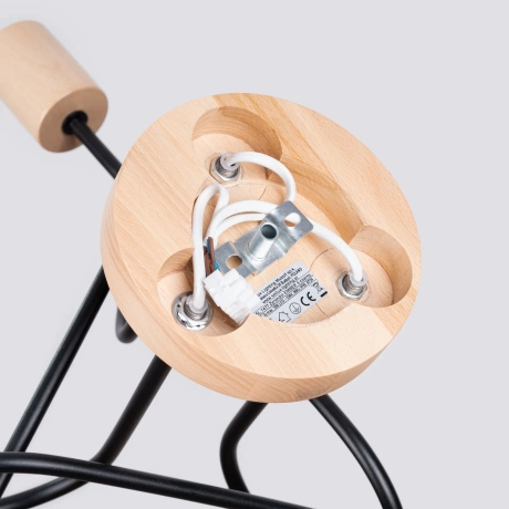 Lámpara EMBER 3 schwarz