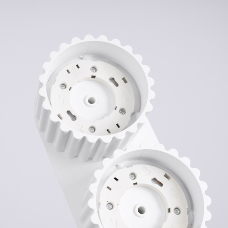 Lámpara de techo AURA 2 blanca Gx53