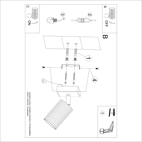 Aplique KARBON rojo ocre
