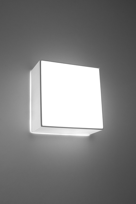 Plafón de techo HORUS 25 BLANCO + 1x bombilla LED E27 4000K Fría 7,5W 650lm