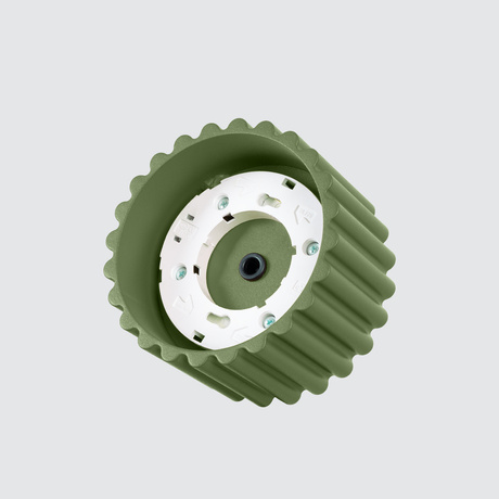 Lámpara de techo AURA 1 verde oliva Gx53