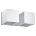 Aplique QUAD 2 blanco