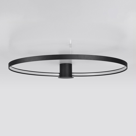 Plafón RIO 110 negro 3000K