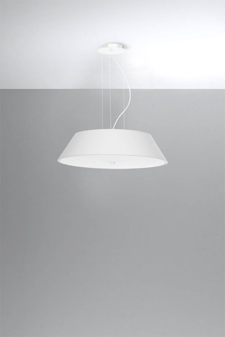 Lámpara de araña VEGA 60 blanca + 5x bombillas LED E27 4000K Fría 7,5W 650lm