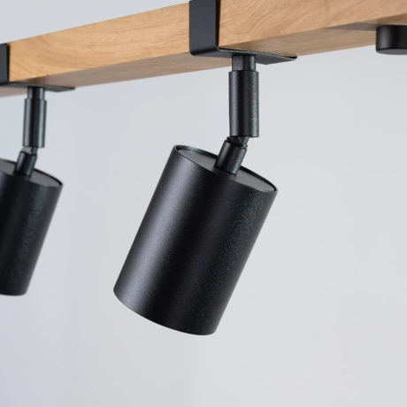 Lámpara de techo FAGER 4L negra