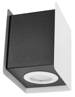 Aplique STEREO 1 blanco/negro