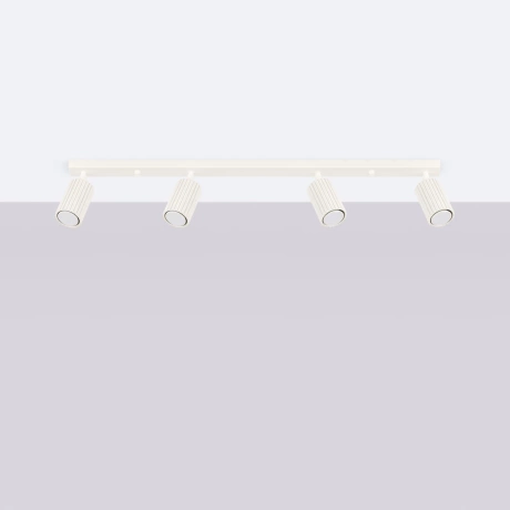 Lámpara de techo KARBON 4L beige