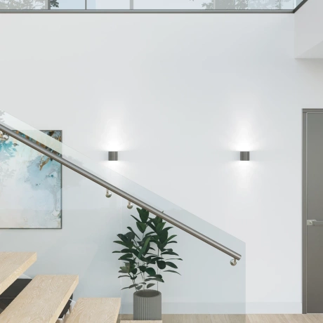 Aplique ORBIS 1 antracita