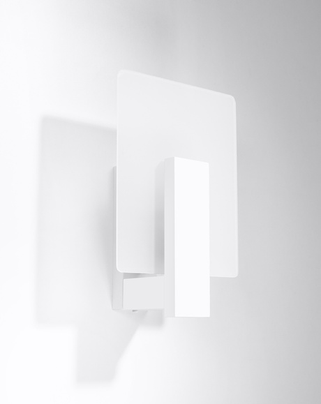 Aplique LAPPO blanco + 1x bombilla LED E14 3000K Cálida 7,5W 620lm