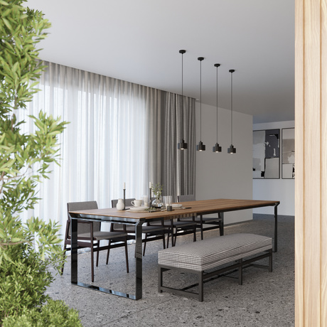 Aplique SAVAR 1 negro + 1x bombilla LED E27 3000K Warm 7.5W 620lm