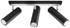 Plafond DIREZIONE 3 negro + 3x Bombilla LED GU-10 4000K Fría 7W 630lm