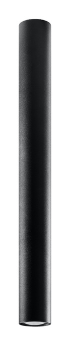 Plafond LAGOS 60 negro + 1x bombilla LED GU-10 4000K Fría 7W 630lm