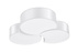 Plafond CIRCLE 3B blanco + 6x Bombilla LED E27 3000K Cálida 7,5W 620lm