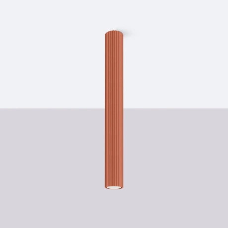 Lámpara de techo KARBON 60 rojo ocre