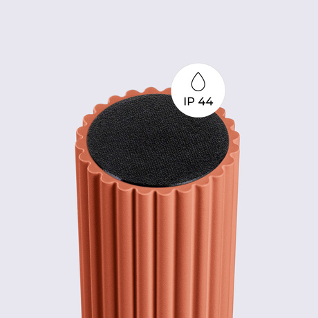 Lámpara de techo HALO rojo ocra IP44