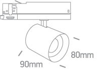 OLAM LED blanco 3000K 10W/15W/20W 1200lm/1800lm/2400lm