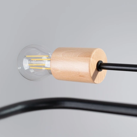 Lámpara TIMBO 4 negra