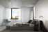 Plafond DIREZIONE 1 blanco + 1x bombilla LED GU-10 4000K Fría 7W 630lm