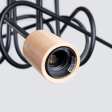 Lámpara EMBER 5 schwarz