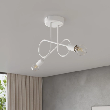 Lámpara LOOP 2 blanca