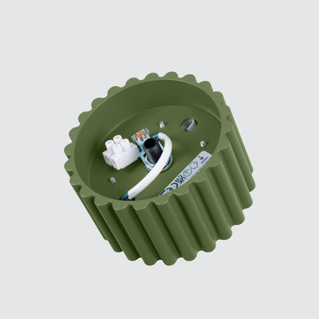 Lámpara de techo AURA 1 verde oliva Gx53