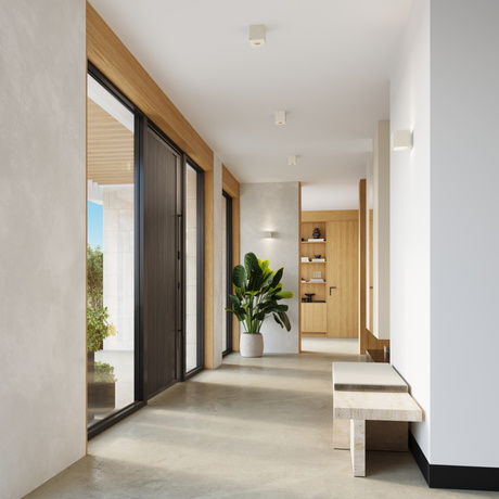 Lámpara de techo QUAD hormigón beige