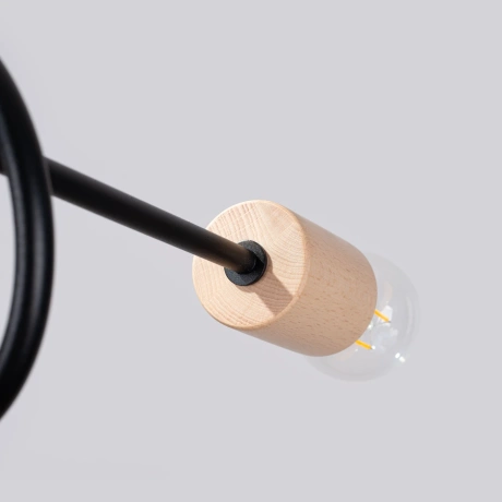 Lámpara EMBER 5 schwarz