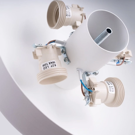 Lámpara de techo OMIQ blanca