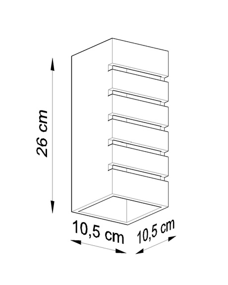 Aplique de cerámica SAMIR blanco + 1x bombilla LED E27 4000K Fría 7.5W 650lm