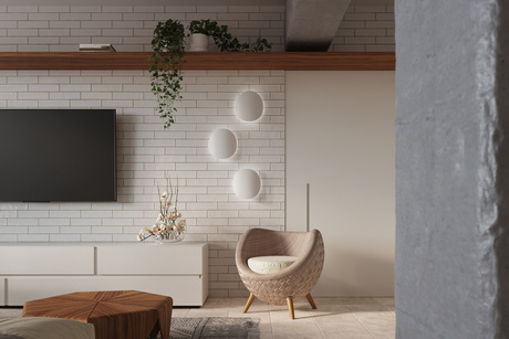 Aplique SENSES blanco +2x Bombilla LED G9 4000K Fría 4,5W 530lm