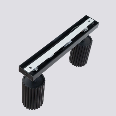 Lámpara de techo KARBON 2 negra