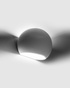 Aplique de cerámica GLOBE blanco + 1x bombilla LED E27 4000K Fría 7,5W 650lm