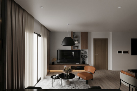 Lámpara BELLA 60 negra + 3 bombillas LED E27 3000K Cálida 7,5W 620lm