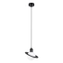 Lámpara colgante HYPERION 1 negro