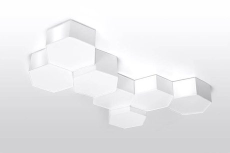 Plafond SUNDE 15 blanco + 2x bombilla LED E27 3000K Cálida 7,5W 620lm