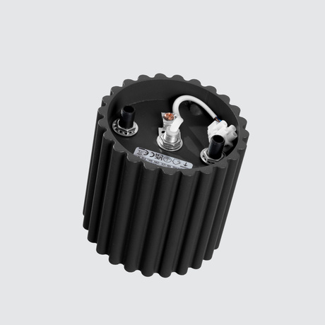 Lámpara de techo AURA 1 negra GU10