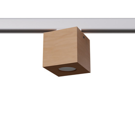 Plafond QUAD madera natural GU10 4000K 7W 530lm #W